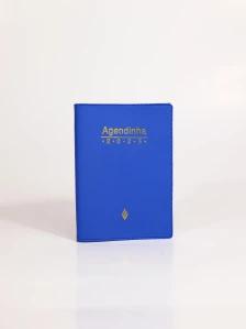 Agenda simples 2025 - azul