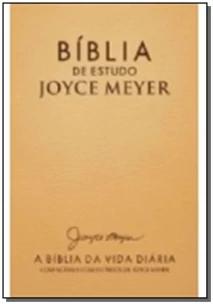 Biblia De Estudo Jm - Creme
